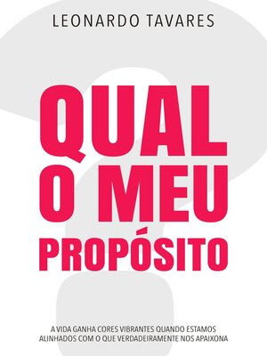 cover image of Qual o Meu Propósito?